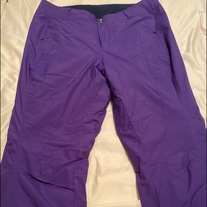 Purple Columbia ski pants